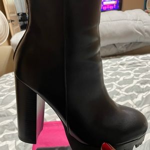 Charlotte Russe Faux leather platform boots